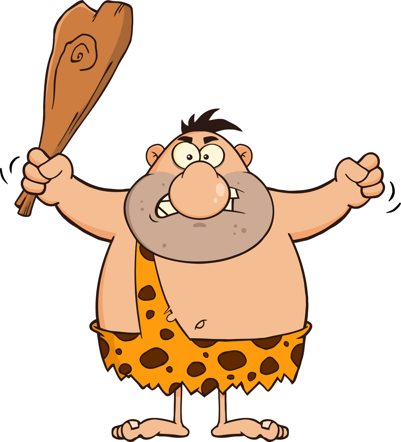 Angry Man from the Stone Age